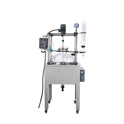 100 λίτρων αντιδραστήρα γυαλιού